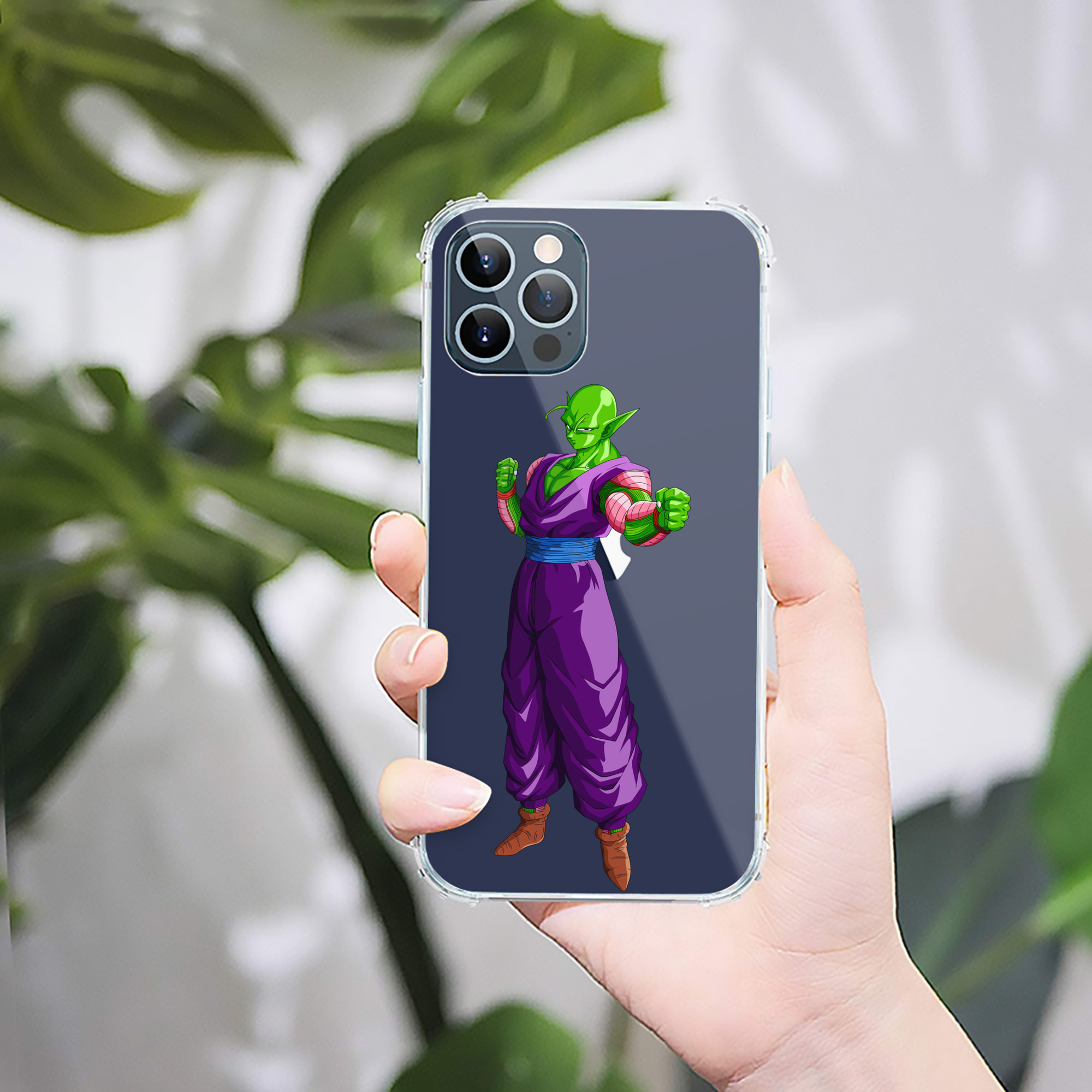 （画像用） ドラゴンボール ピッコロ DRAGON BALL Piccolo 【iPhone 12シリーズ対応】透明スマホケース（クリアソフトケース）